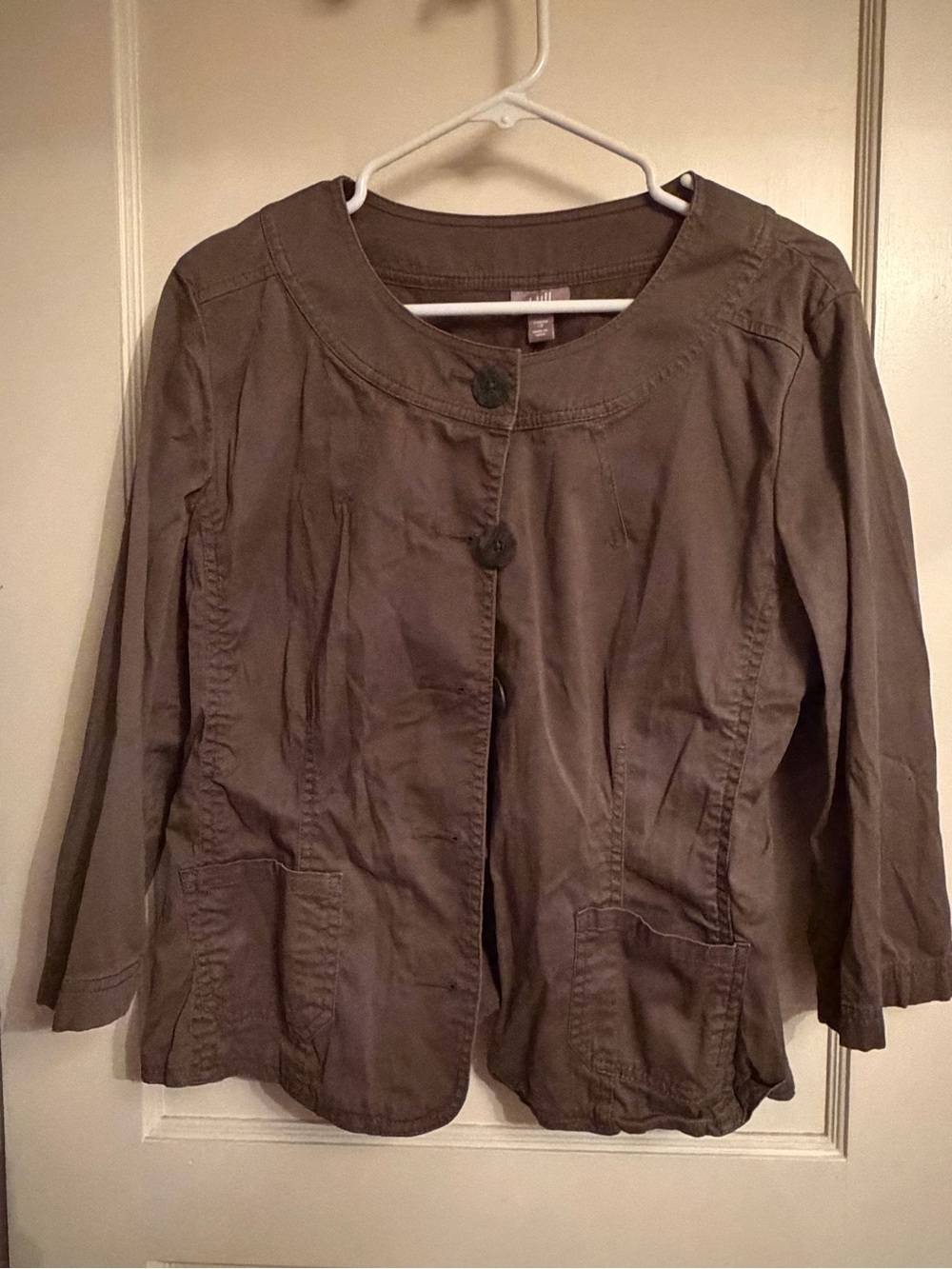 J.Jill Brown Utility Jacket
